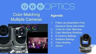 Color Matching Multiple Cameras w/ Live Color Correction Tools