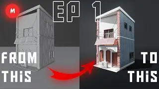 how to create a game ready building in blender • Ep 1