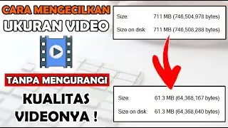 How to Reduce Video Size Without Losing Quality | Video Compression Tutorial