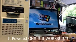 Testing My Retro Desktop PC!!! - After New Thermal Paste!!!