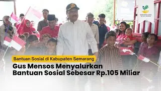 Menteri Sosial Saifullah Yusuf Dengarkan Aspirasi Warga Semarang dan Salurkan Bantuan Sosial