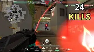 Valorant - 24 Kills As Viper Split Full Gameplay (No Commentary)