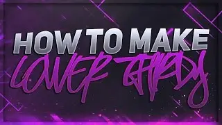 How To Make Lower Thirds/Moving Annotations In Photoshop! Lower Third Tutorial! (2016/2017