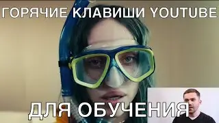 горячие клавиши Ютуба / youtube hotkeys
