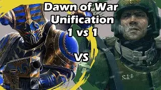 Dawn of War Unification: 1 vs 1 Thousand Sons (TranspersonalPsy) vs Imperial Guard (Creed)