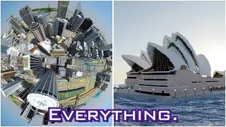 Australia Built In Minecraft: Exploring Everything