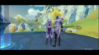Играю с моей подругой Настей(Ландринчик)в Геншин Импакт 1 часть🥰