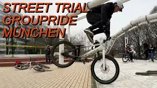 Street Trial GROUPRIDE MÜNCHEN - (Erstes mal Rails & Fails)