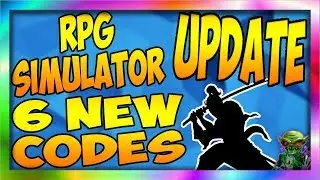 NEW RPG SIMULATOR UPDATE CODES Roblox