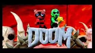 Animal Crossing X Doom |stopmotion animation|