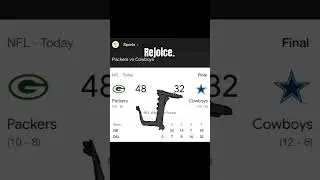 Cowboys LOSE in the Wild Card! #shorts