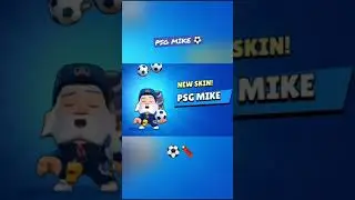 PSG MIKE Skin UNLOCKED! | Opening Animation | Brawl Stars 