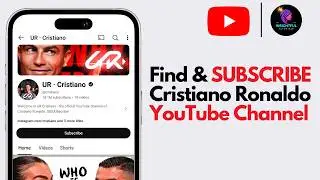 How to Find & Subscribe to Ronaldo’s YouTube Channel (2024) | Cristiano Ronaldo YouTube Channel