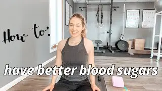 How to change habits to gain better blood sugars