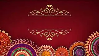 New Wedding Invitation Background Video | Free Engagement Invitation Video | Free & Blank Video 0461