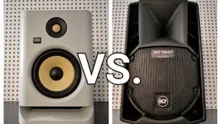 StudioMonitor KRK R7 VS ActiveMonitor RCF Art 708-A