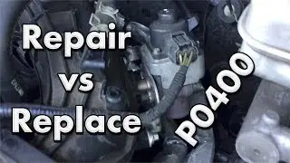 Ford Escape  V-6 EGR Valve P0400 || How To