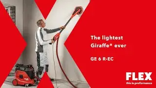 Revolution in sanding - the new GE 6 R - the solution for perfect surfaces!