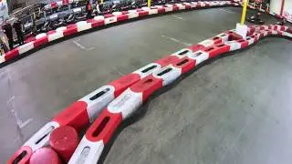 K1 Racing Go-Carts shot from DJI Phantom2 Vision+ Drone