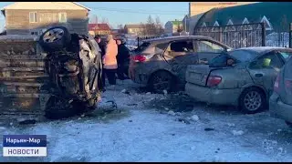 ДТП НА ПАРКОВКЕ ДЮСШ 