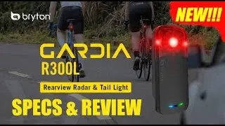 Bryton Gardia R300L Rear Radar and Light Review