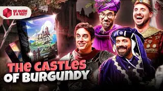 Finalmente THE CASTLES OF BURGUNDY | Marcos Castro, David Coelho e Matheus Souza | De Quem é a Vez?