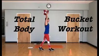 Total Body Workout - At Home Workout With Just a Bucket!