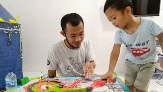 review mainan panah anak anak