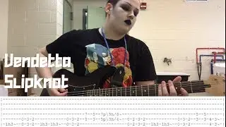 Vendetta by Slipknot [Guitar Cover WITH TABS ON SCREEN]