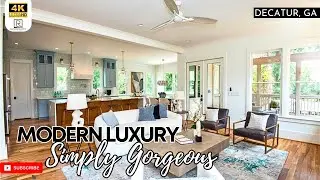 See inside this SUPER Gorgeous NEW Luxury Home for Sale in Decatur GA