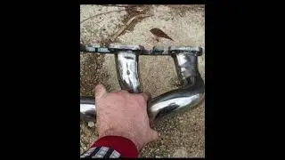 alfa gtv turbo header diy.