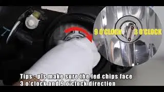 F7 LED Headlight Design and Testing by Diamond Vision LED