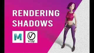 Rendering shadows on transparent floor in Maya-Vray
