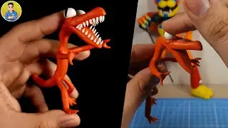 MAKING ORANGE RAINBOW FRIENDS [sculpture] (ROBLOX) PLASTILINA✔✔✔ PORCELANA✔✔ POLYMER CLAY✔