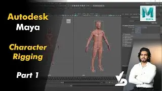 Autodesk maya | Character Rigging Tutorial Part 1
