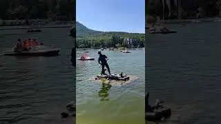 Рукотворное озеро Тридцатка в Железноводске