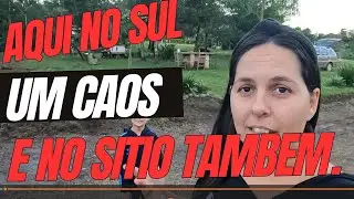 COMO está o SITIO depois das  enchentes no RS,ATUALIZANDO como estamos aqui no RIO GRANDE DO SUL