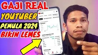 Tragis banget.! Teryata cuma segini gaji YouTuber pemula setelah di monetisasi