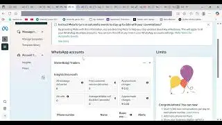 Whatsapp cloud API setup in 4 min. Links in details.