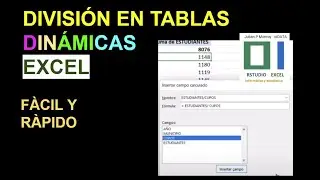 CALCULAR UNA DIVISIÓN EN TABLA DINÁMICA