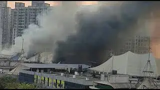 Mumbai dreams mall fire accident😱