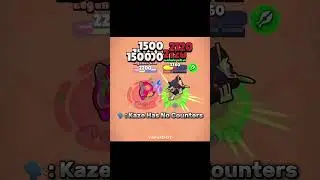 KAZE Has No Counters? Brawlstars 🗣️🔥 