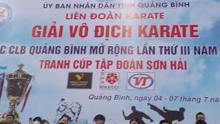 Giải vô địch Karate các CLB Quảng Bình Opens lần thứ 3 - 2024 Tranh cúp tập đoàn Sơn Hải | 6-8 tuổi