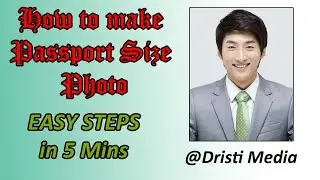 HOW TO MAKE PASSPORT SIZE PHOTO IN PHOTOSHOP CS5 EXTENDED | EASY STEP BY STEP GUIDE