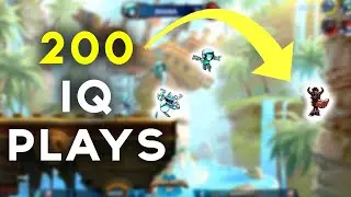 INSANE 200 IQ PLAYS - Brawlhalla twitch highlights #1 (boomie, sandstorm, cake, fiend..)