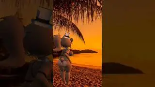 summer time #animation #fivenightsatfreddys #fnaf #prisma3d #fnia #cally3d #shorts #freeni