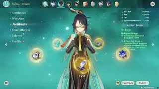 12-1 17s and 14s Speedrun C6 Xiao Xianyun Spiral Abyss Genshin Impact Speedrun