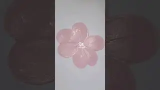 Como hacer una flor de 6 pétalos 