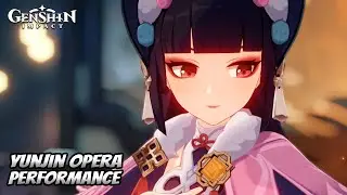Yun Jin Opera Scene - Genshin Impact 2.4 Archon Quest