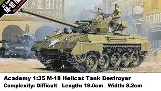 Academy 1:35 M-18 Hellcat Tank Destroyer Kit Review